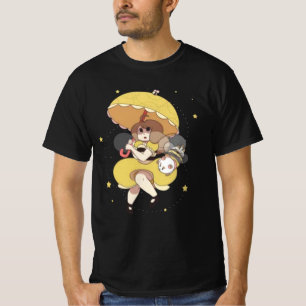 Biene und Puppycat Art T-Shirt