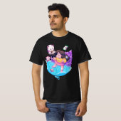 Biene und Puppycat Klassiker T-Shirt (Vorne ganz)