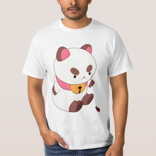 Biene und Puppycat niedlich T-Shirt (Vorderseite)