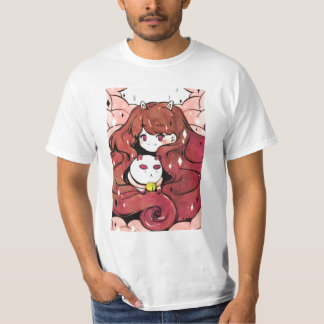 Biene und Puppycat Vintag T-Shirt