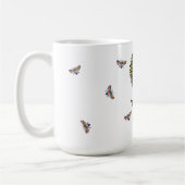 Biene Und Sonnenblumen-Tasse Kaffeetasse (Links)