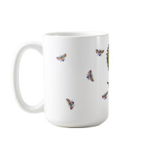 Biene Und Sonnenblumen-Tasse