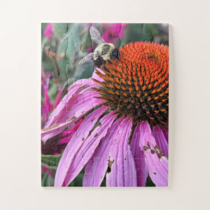 Biene und Sonnenhut Puzzle