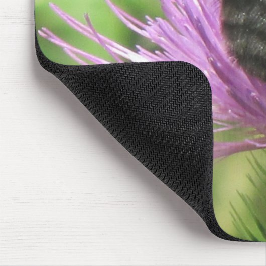 Biene und Thistle Mousepad (Ecke)