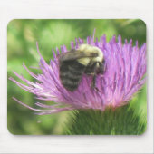 Biene und Thistle Mousepad (Vorne)