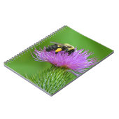 Biene und Thistle-Notebook Notizblock (Linke Seite)