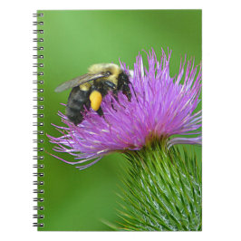 Biene und Thistle-Notebook Notizblock