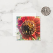 Biene Unique Mitteilungskarte (Vorderseite/Rückseite Beispiel)