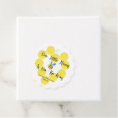 Biene. Unser kleiner Honig auf dem Weg Geschenkanhänger (Beispiel)