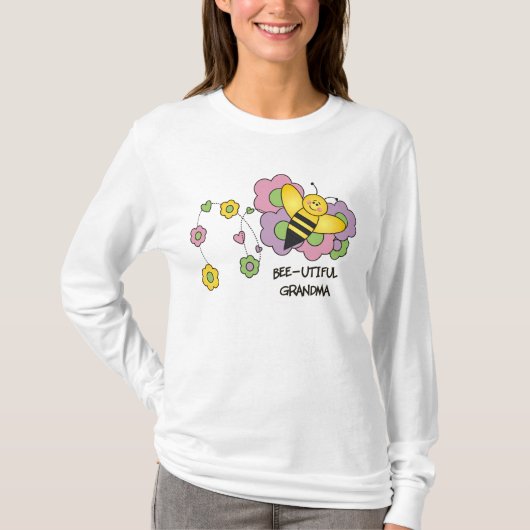 Biene-utiful Großmutter-T - Shirt (Vorderseite)