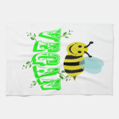 Biene vegan handtuch (Horizontal)