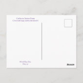 Biene Verlobt: Weltbienentag Postkarte (Rückseite)