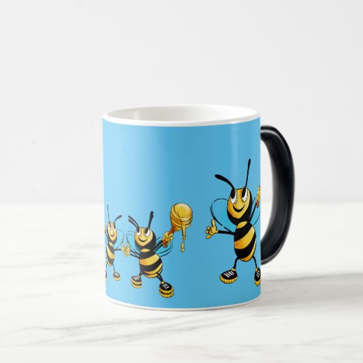 Biene Verwandlungstasse (VorderseiteRechts)