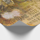 Biene Vintag Geschenkpapier (Ecke)