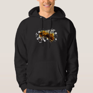 Biene Vintage Honig Imkerei Imker Hoodie