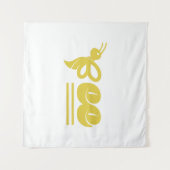 Biene Wandteppich (Vorderseite (Horizontal))