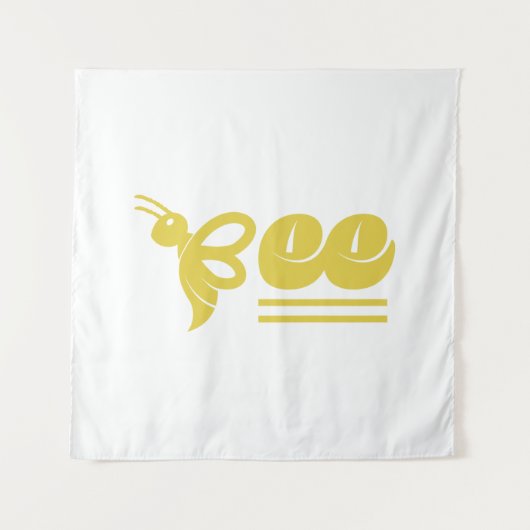 Biene Wandteppich (Vorderseite)