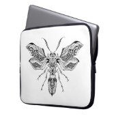 Biene-Wespe Tätowierung Laptopschutzhülle (Vorderseite Links)