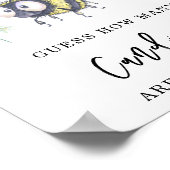 Biene - Wie viele Bonbons sind im Glas? Poster (Ecke)