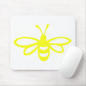 Biene [Zitrone] Mousepad (Mit Mouse)