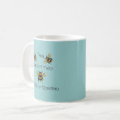 Biene zwei Biene oder nicht zwei Kaffeetasse (Vorderseite Links)