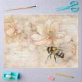 Biene zwei seidenpapier (Basteln)