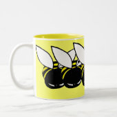 Biene Zweifarbige Tasse (Links)