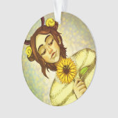 Bienemädchen Ornament (Vorderseite)