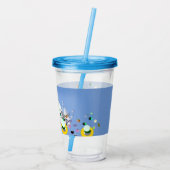 Bienen Acryltrinkbecher (Rückseite)