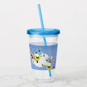 Bienen Acryltrinkbecher (Links)