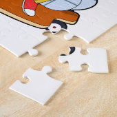 Bienen als Skater mit Skateboard Puzzle (Seite)