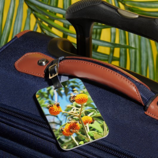 Bienen am Arbeitsplatz Gepäckanhänger (Vorderseite Insitu 1)