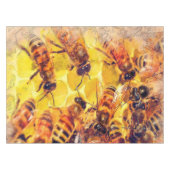 Bienen Art Blanket Tischdecke (Vorderseite (Horizontal))