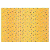 Bienen auf Honeycomb Tischdecke (Vorderseite (Horizontal))