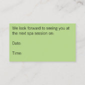 Bienen auf korallenrote Rebe-Blumen-Fotografie Terminkarte (Rückseite)