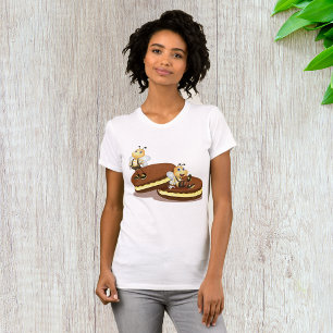 Bienen auf zwei Keksen T - Shirt