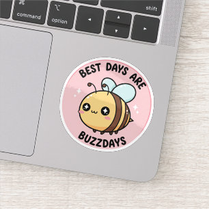 Bienen-Aufkleber – Süße Kawaii-Hummel Aufkleber