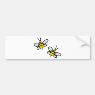 Bienen Autoaufkleber