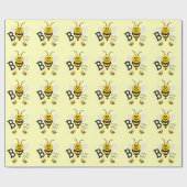 Bienen Baby Geschenkpapier (Flach)