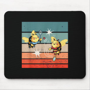 Bienen Badminton Dynamische Cartoonartige Kunst Lu Mousepad