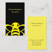Bienen-Bauernhof-Bienen-Wächter Visitenkarte (Vorne/Hinten)