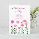 Bienen beleben die Einladung (Stehend Vorderseite)