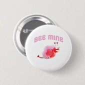 Bienen-Bergwerk Button (Vorne & Hinten)