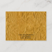 BIENEN-BERGWERK (Exterminators/Plage-Kontrolle) ~ Visitenkarte (Rückseite)