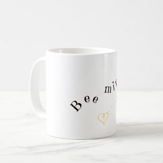 Bienen-Bergwerk-Tasse Kaffeetasse (Vorderseite Links)