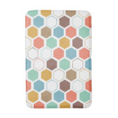 Bienen-Bienenstock-Modul-Muster Badematte (Vorderseite Vertikal)