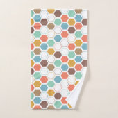 Bienen-Bienenstock-Modul-Muster Badhandtuch Set (Handtuch)