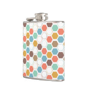 Bienen-Bienenstock-Modul-Muster Flachmann (Links)