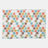 Bienen-Bienenstock-Modul-Muster Geschirrtuch (Horizontal)