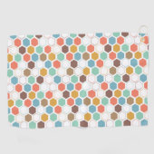 Bienen-Bienenstock-Modul-Muster Golfhandtuch (Horizontal)